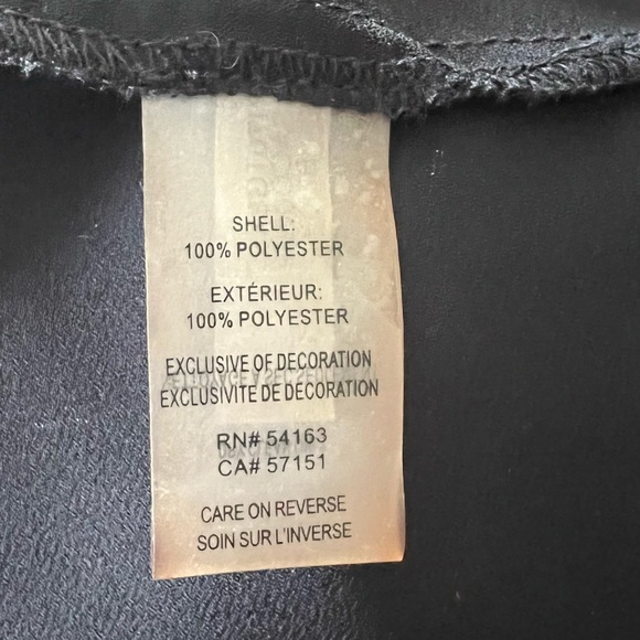 Ivanka Trump black Blouse with beautiful embroidery. Size S - Picture 10 of 10